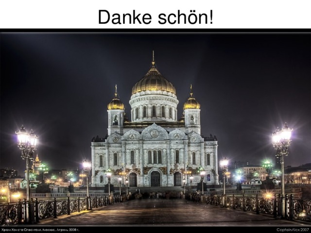 Danke sch ö n!