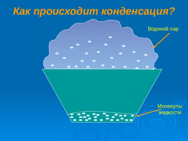 Испарение жидкости происходит при любой температуре. Водяной пар физика. Насыщенный и ненасыщенный водяной пар. Конденсация это в биологии. Вопросы на тему испарение и конденсация.