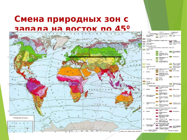 Последовательность смены природных зон